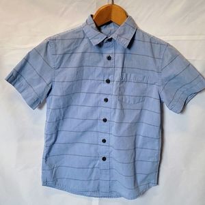 Basic editions  short sleeve button down shirt